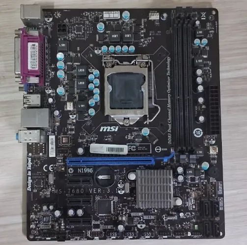 Placa Mãe MSI H61-M (Defeito)