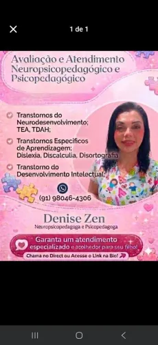 Terapi@ de aprendizagem.