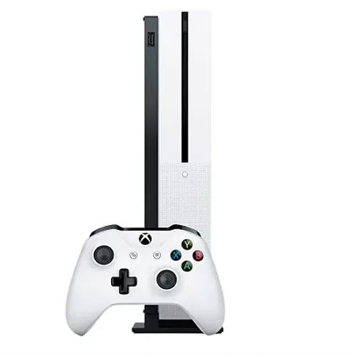 Xbox One S - 500gb acompanhando de 1 controle e 1 jogo - Coleção Lego Marvel