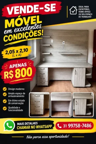 Painel de TV + Rack
