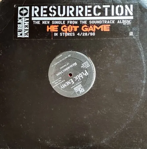 Lp Vinil Single Public Enemy - Ressurection Importado