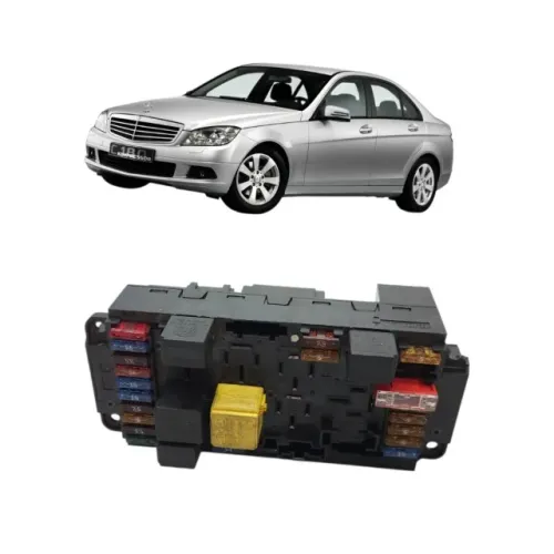 Caixa de Fusíveis Modulo Conforto Traseiro Mercedes C180K 2000 a 2007 Whats *