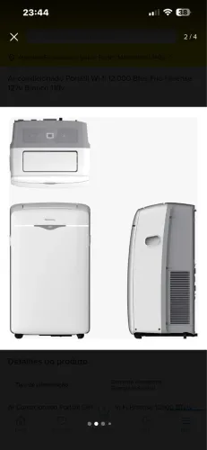 Ar condicionado portátil 