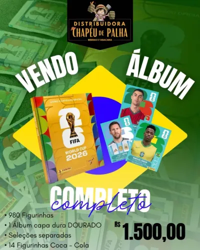 Álbum da copa completo