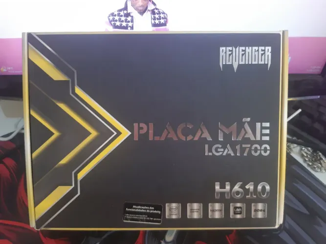 Placa mãe Revenger H610 LGA 1700 DDR4