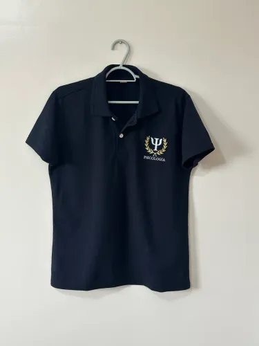 Camisa Polo Preta Psicologia | P