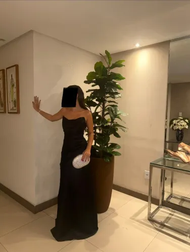 Vestido de festa preto