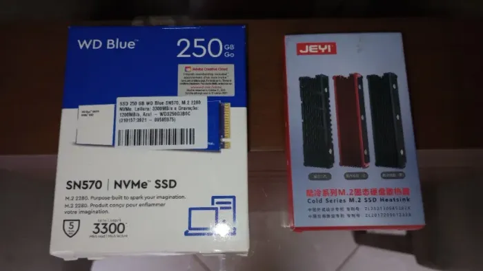 Ssd Wd Blue Sn570 250gb M.2 Pci-e Nvme Gen3 X4 Nvme V1.4