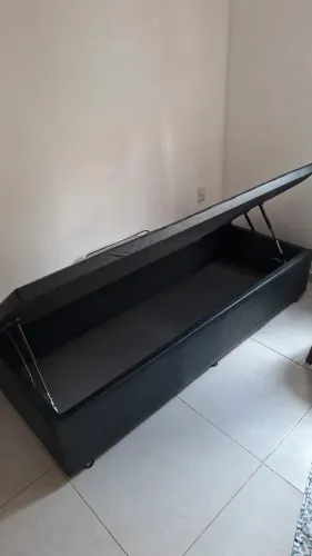 Cama box baú solteiro