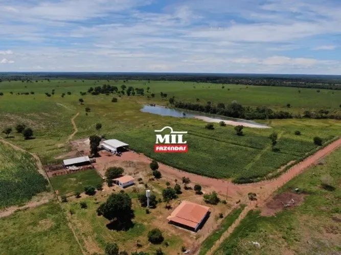 Fazenda 106 alqueires (513 hectares) Nova Crixás -GO