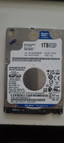 HD PARA PC E NOTEBOOK 1TB WD