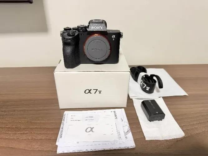 Câmera Sony A7 V Mirrorless (Corpo) - NOVA - PRONTA ENTREGA