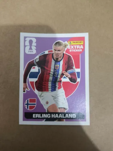 Figurinha extra erling haaland