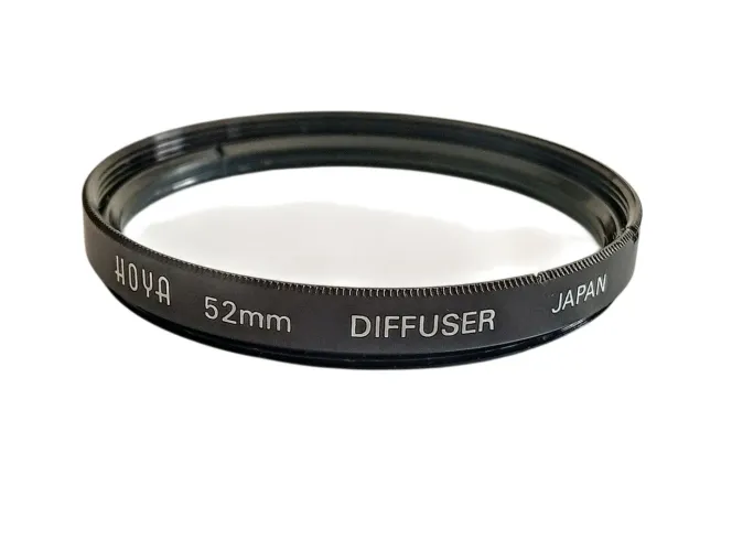 Filtro difusor vintage japonês Hoya rosca 52 mm