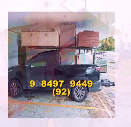 Frete pra sua mudança! Transporte seguro e ágil em Manaus. Contato: 92?9?8497?9449
