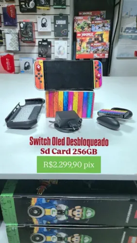 Nintendo Switch Oled Desbloqueado