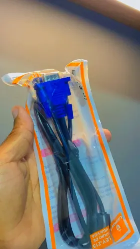 Cabo vga de vídeo para pc
