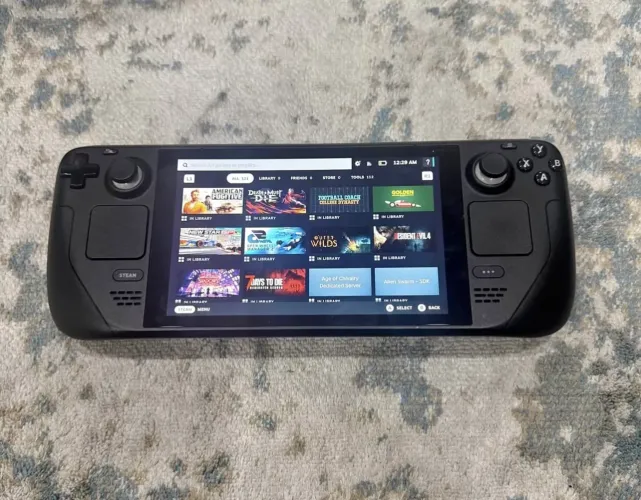Steam Deck 256gb troco LEIAM ! ! 
