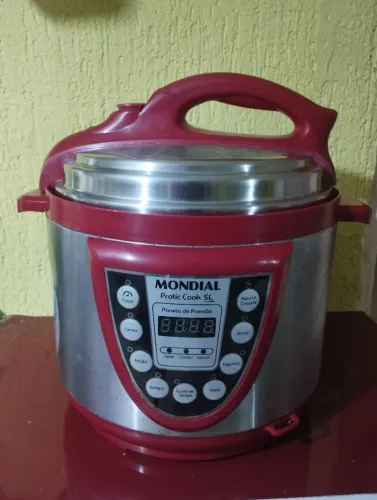 Panela Elétrica Mondial 5Lts/110v/ Semi Nova Funcionando OK 