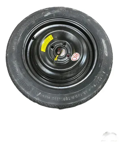 Estepe Fino Continental T135/80 R15 Honda City 2022/2025 Preto