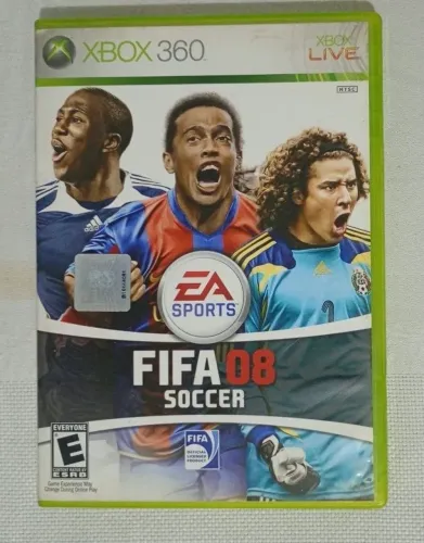 FIFA 08 Xbox 360 - Mídia Física Original -