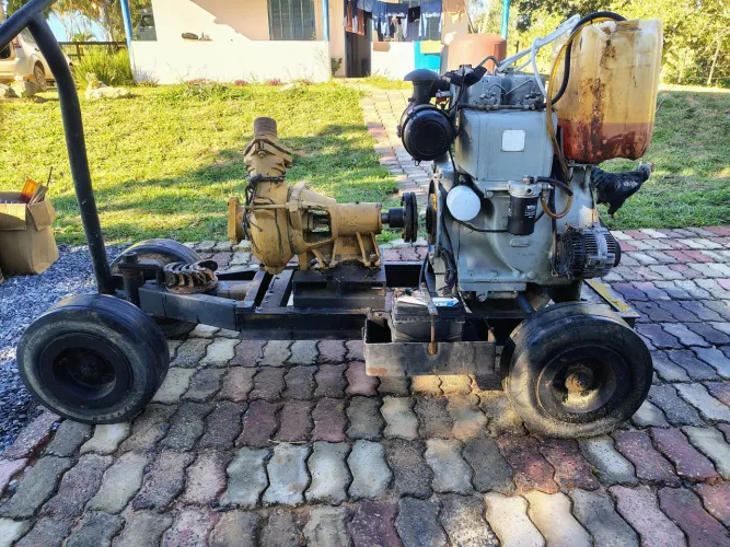 Motor de traga 3 polegadas 