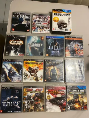 Lote de jogos PS3