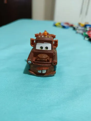 Miniatura Mate Equipe de Corrida do McQueen Carros Disney Pixar Mattel