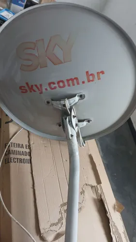 antena parabólica offset de aço Ku Band