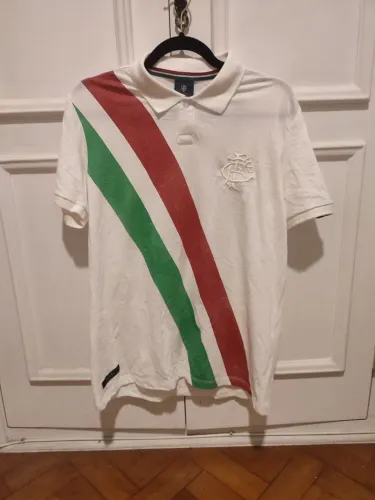 Camisa Foxton Fluminense Polo Quadrile Vintage Off White