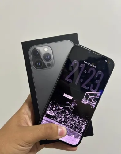 iphone 13 pro max todo original perfeito estado entrego nas estações de são paulo