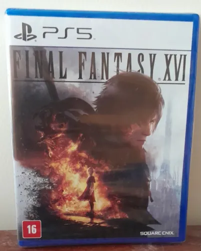 Final Fantasy XVI Jogo Ps5 Mídia Física Novo Lacrado
