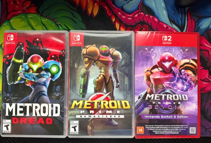 Coleção Metroid Switch
