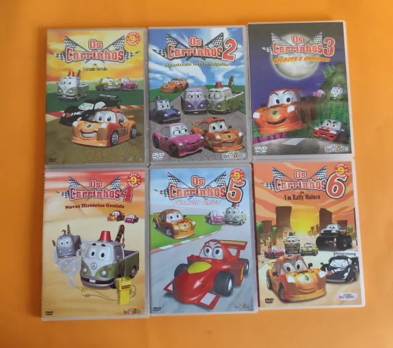 Coleção dvd os carrinhos