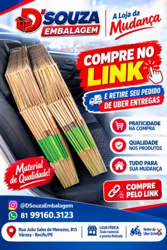 Compre Caixas de Papelão e receba em casa
