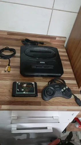 Mega drive 3 completo funcionando