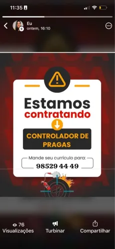 Controlador de Pragas 