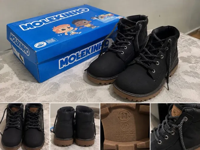 vendo bota infantil masculina