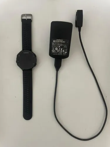 Garmin Forerunner 235 Preto Usado - GPS, Monitor Cardíaco no Pulso!
