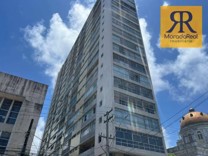 Apartamento com 3 quartos para alugar, 105 m² por R$ 3.700/mês - Boa Vista - Recife/PE