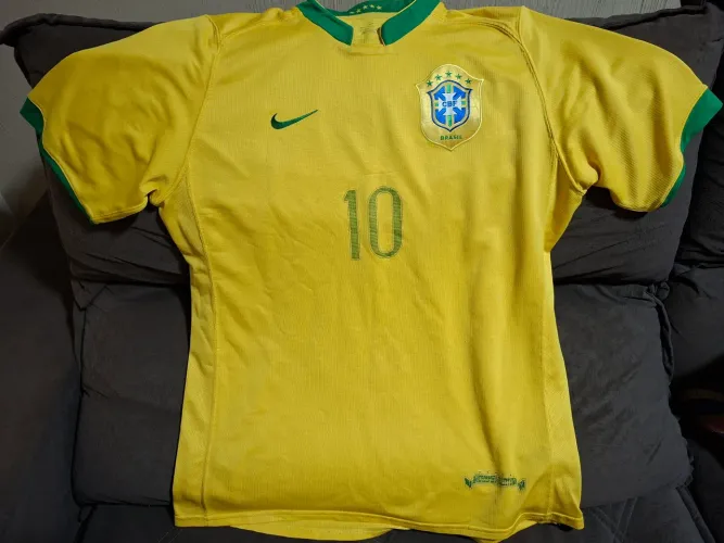 Camisa Brasil Nike Ronaldinho 