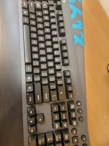 Teclado mecânico+ mouse Logitech