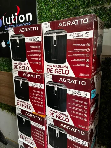 Máquina de gelo da agrato - produto novo e com garantia!