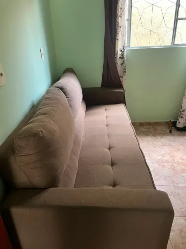 sofá novo menos de 1 mês de uso