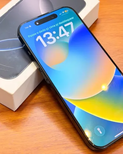 Iphone 16 pro - titânio - preto128 Gb