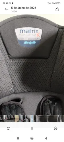 Cadeirinha infantil para carro