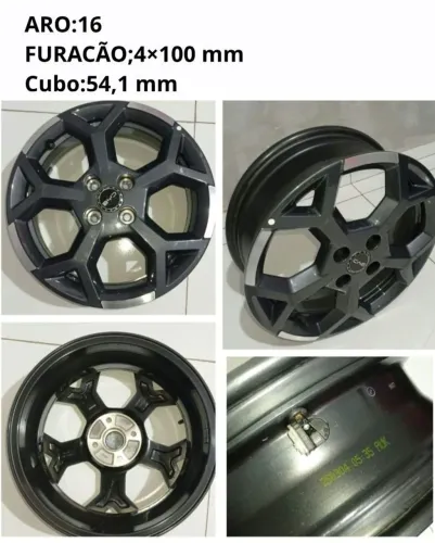 Jogo de rodas ByD aro 16 dolphinml mini 2026