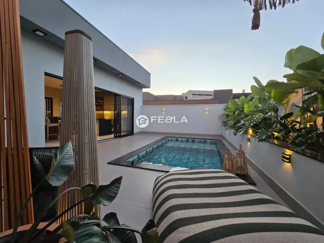 Casa à venda em Nova Odessa, Jardim Gleba B, com 3 suítes, com 235 m², Vista Jardim Nova O