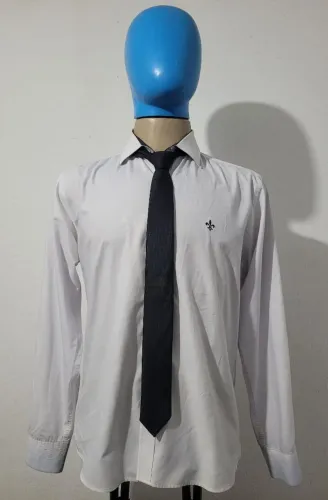 Gravata Preta Slim tamanho único, bonita, elegante, tamanho único, design moderno. 