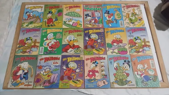 18 GIBIS DO TIO PATINHAS - ANTIGOS E RAROS + 2 GIBIS DA DISNEY DE BRINDE